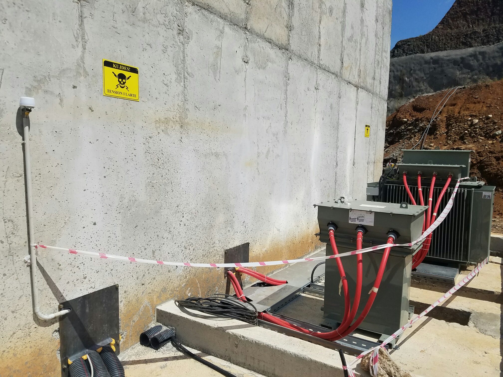 Testimi dhe kolaudimi i transformatorit të energjisë dhe linjës 35 kV, Hec Ura e Fanit