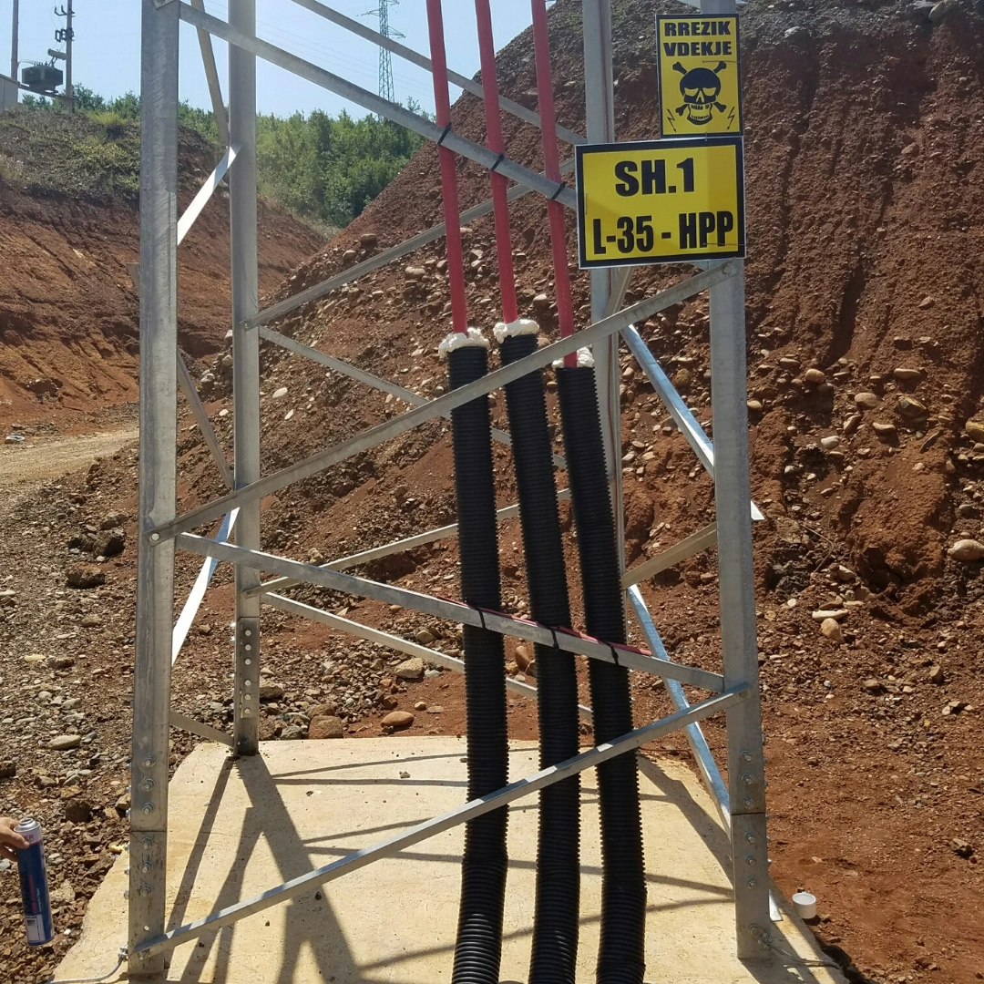 Linje 35 kV, lidhja e HEC Diga me Rrjetin e Transmetimit