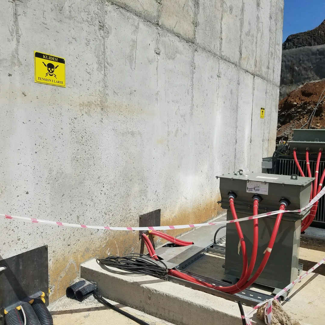 Linje 35 kV, lidhja e HEC Diga me Rrjetin e Transmetimit